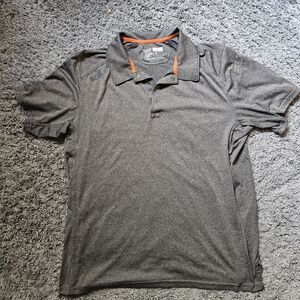 5.11 Tactical Charcoal Polo with Orange Accents